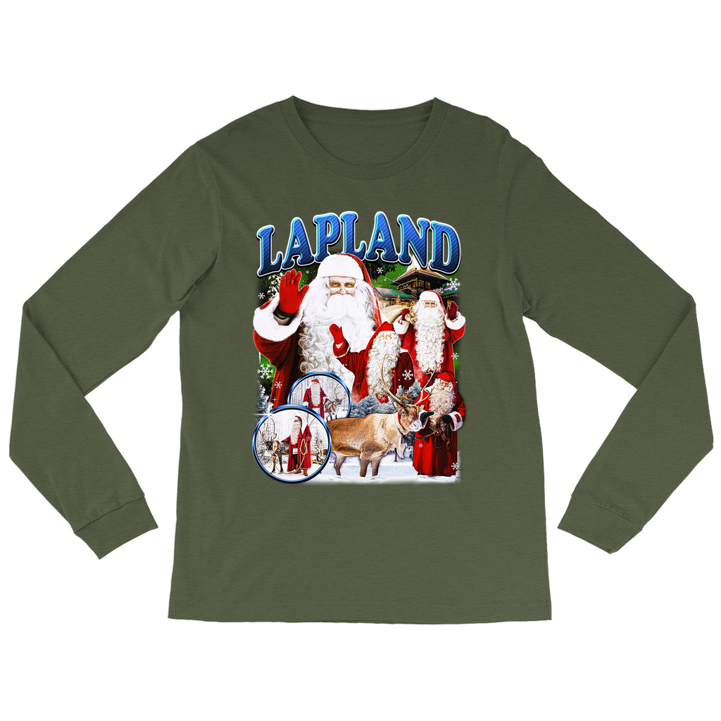 Lapland Santa Long Sleeved Shirt (Unisex XS-2XL)