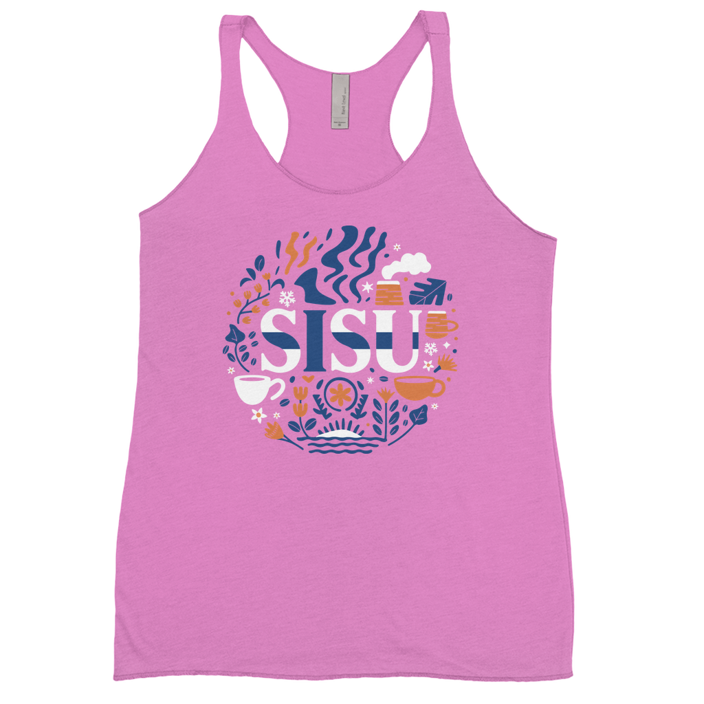 Sisu Racerback Tank Top (Women's, S-2XL)