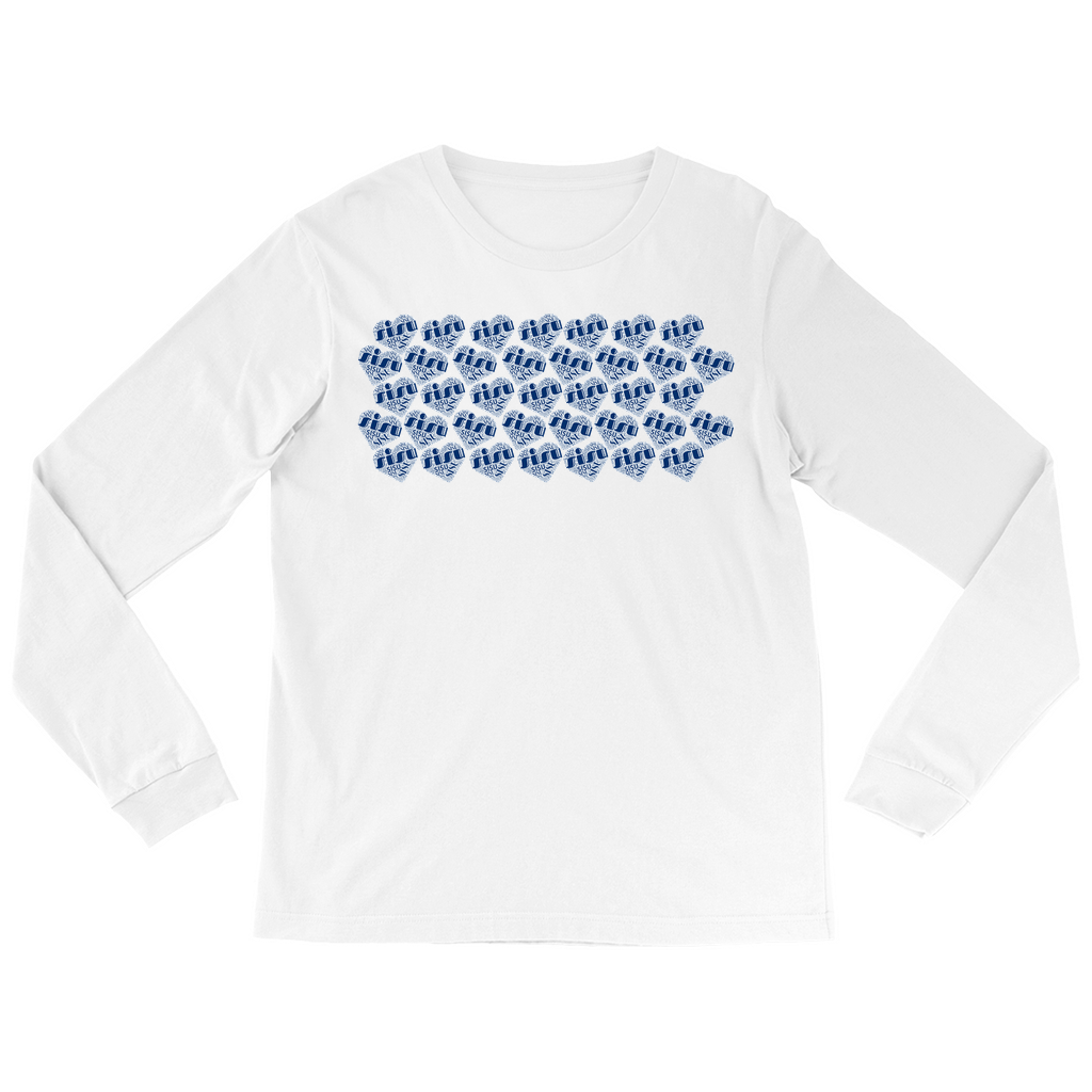 Sisu Hearts Long Sleeved Shirt (Unisex, S-XL)