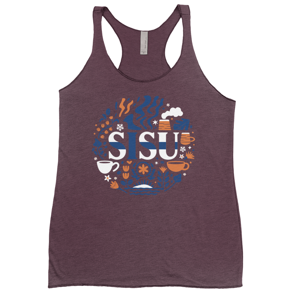Sisu Racerback Tank Top (Women's, S-2XL)