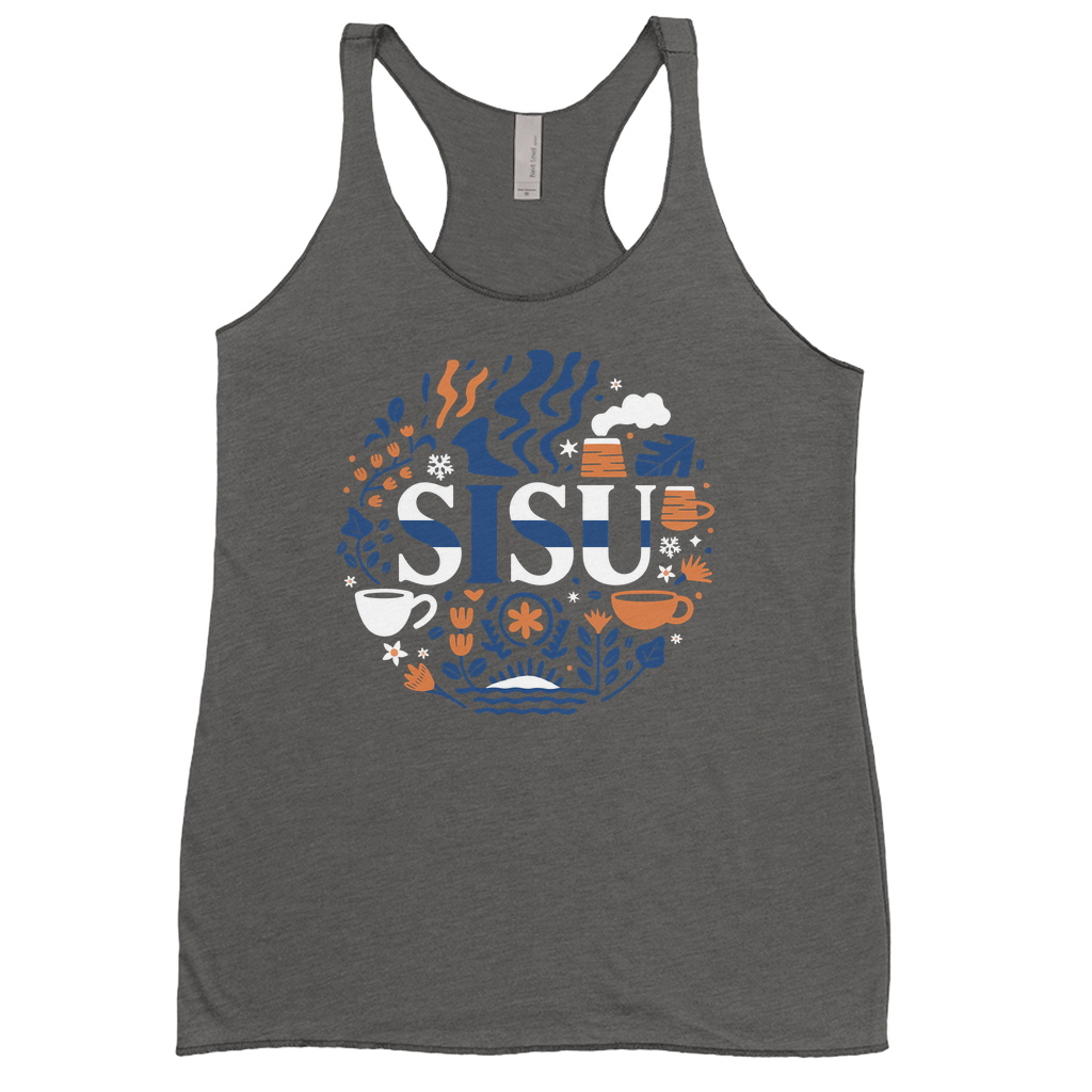 Sisu Racerback Tank Top (Women's, S-2XL)