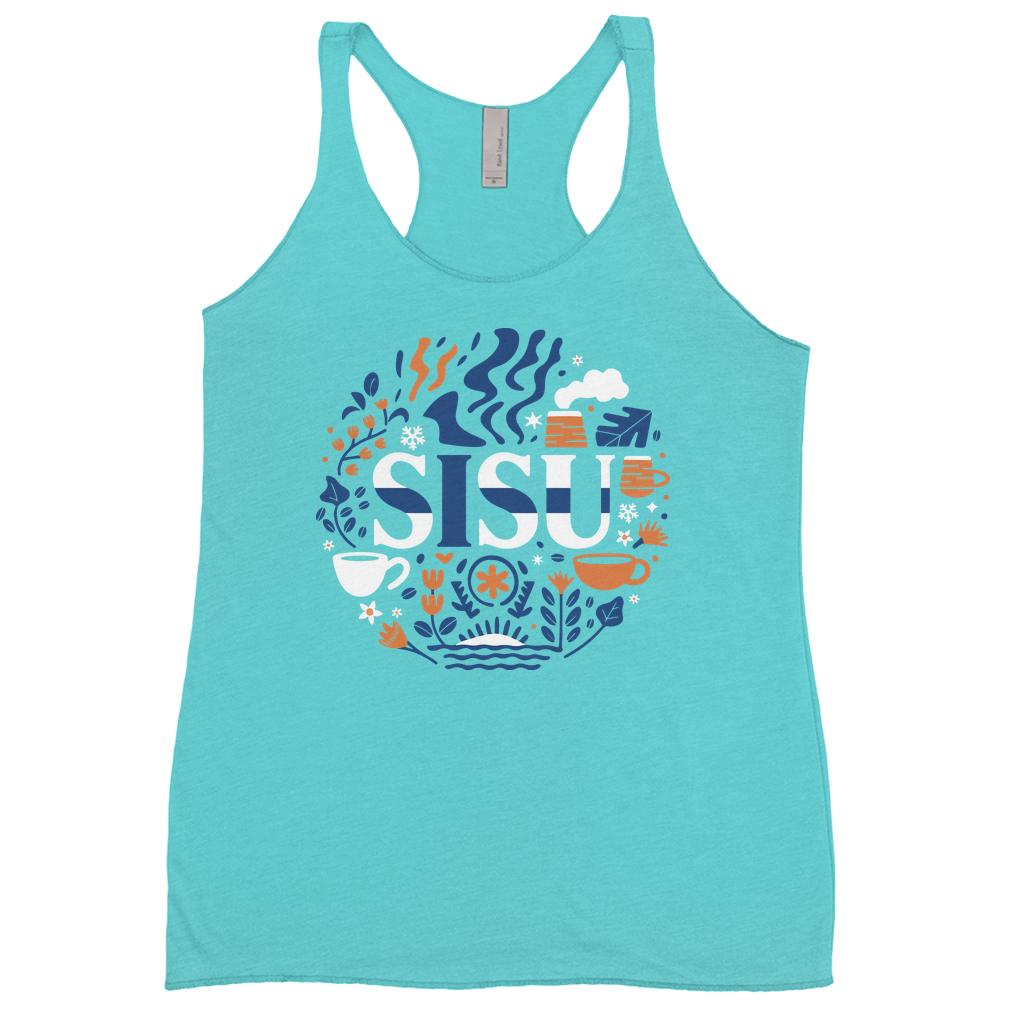 Sisu Racerback Tank Top (Women's, S-2XL)