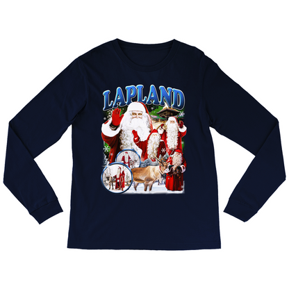 Lapland Santa Long Sleeved Shirt (Unisex XS-2XL)