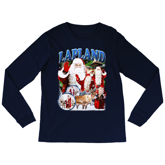 Lapland Santa Long Sleeved Shirt (Unisex XS-2XL)