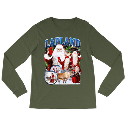 Lapland Santa Long Sleeved Shirt (Unisex XS-2XL)