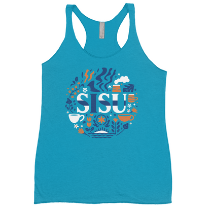 Sisu Racerback Tank Top (Women's, S-2XL)