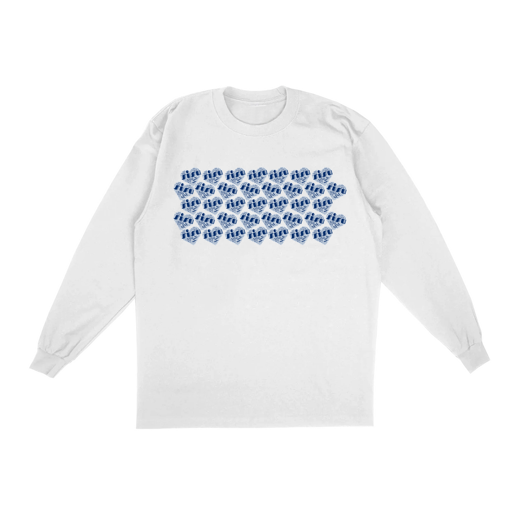 Sisu Hearts Oversized Long Sleeved Shirt (Unisex, S-5XL)