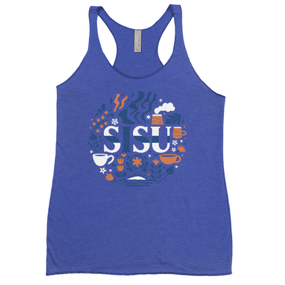 Sisu Racerback Tank Top (Women's, S-2XL)