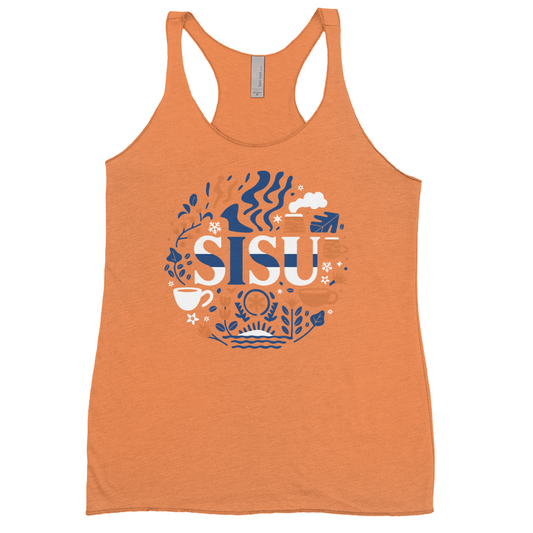 Sisu Racerback Tank Top (Women's, S-2XL)