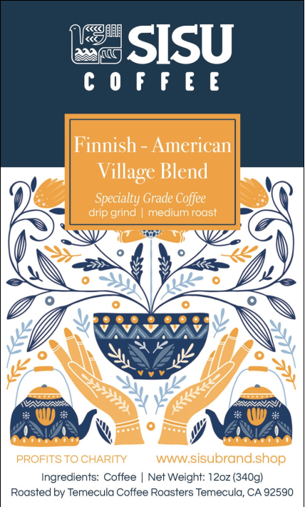 Finnish-American Village Kahvi from SISU COFFEE | SISU | Medium | Cocoa, Caramel & Vanilla