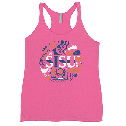 Sisu Racerback Tank Top (Women's, S-2XL)