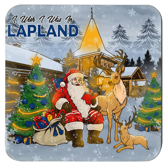 Lapland Santa Coasters