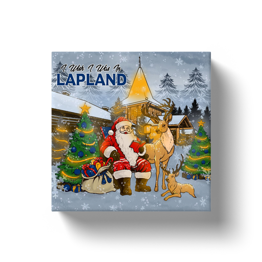 I Wish I Was in Lapland Canvas